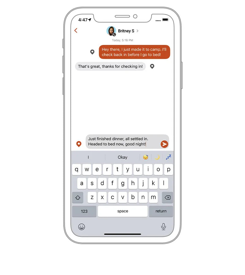 Garmin inReach Messenger Two-Way Messaging
