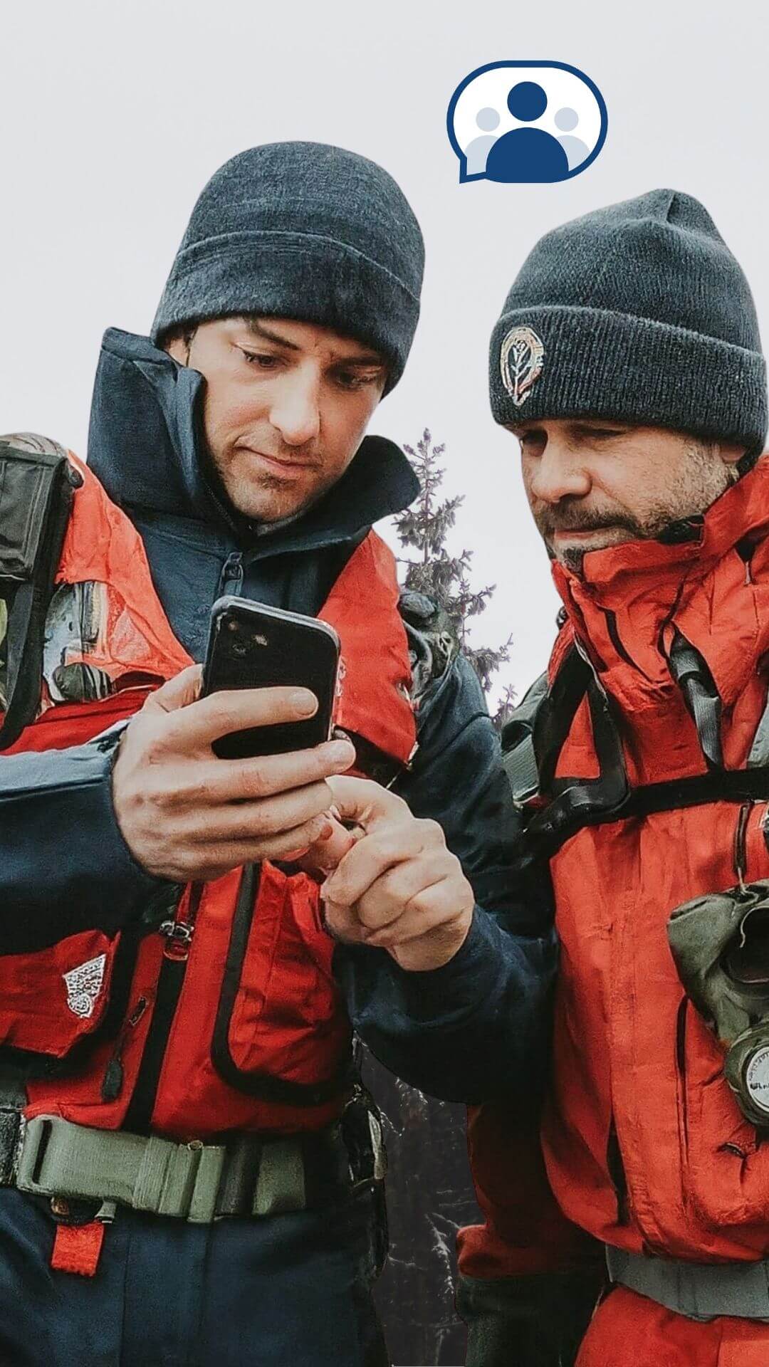 Search and Rescue team using OneMessage Teams